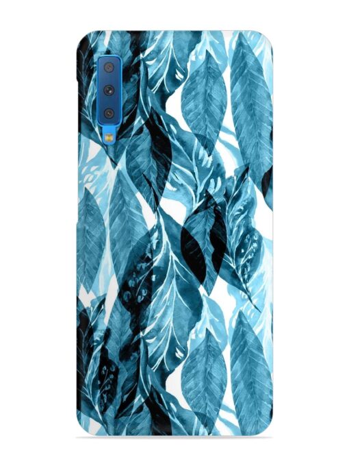 Leaves Pattern Jungle Snap Case for Samsung Galaxy A7 (2018)