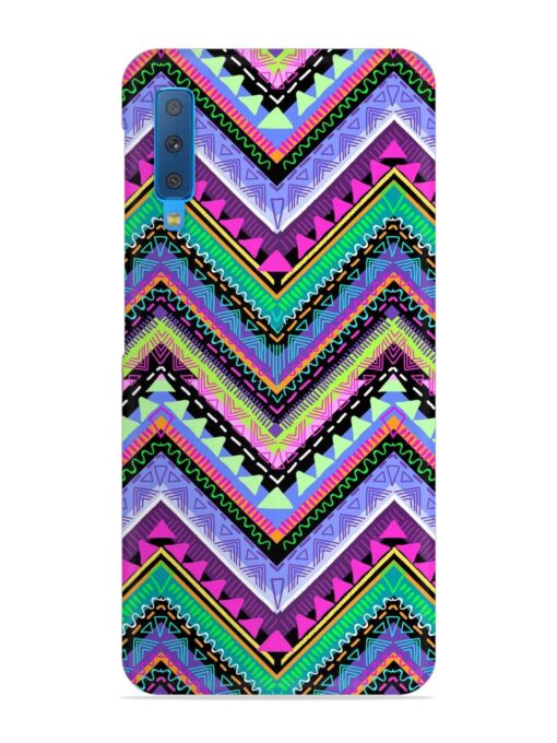 Tribal Aztec Print Snap Case for Samsung Galaxy A7 (2018)