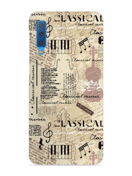 Classical Music Lpattern Snap Case for Samsung Galaxy A7 (2018) Zapvi