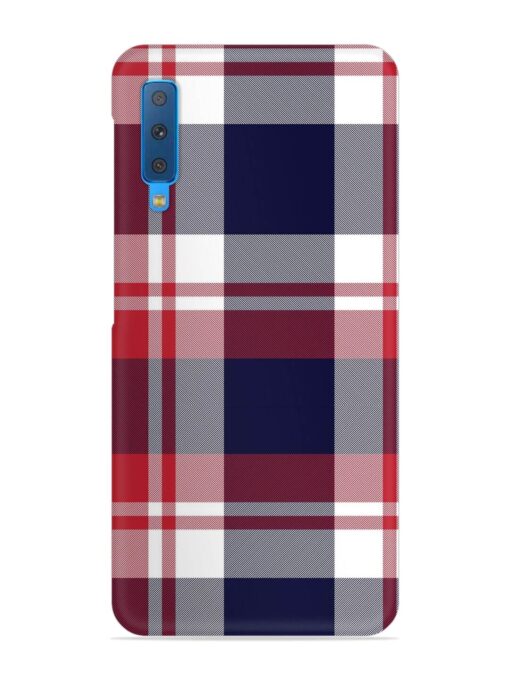 Classic Plaid Tartan Snap Case for Samsung Galaxy A7 (2018)