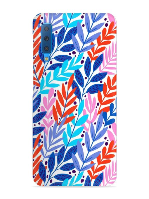 Bright Floral Tropical Snap Case for Samsung Galaxy A7 (2018)