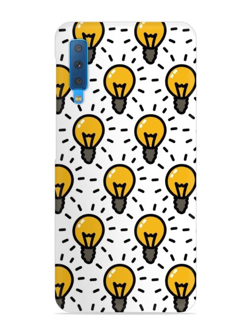 Light Bulb Seamless Snap Case for Samsung Galaxy A7 (2018) Zapvi