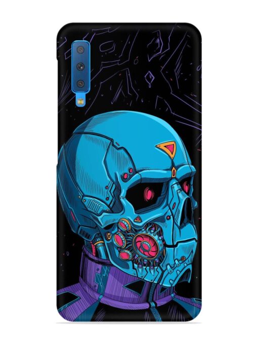 Skull Robo Vector Snap Case for Samsung Galaxy A7 (2018)