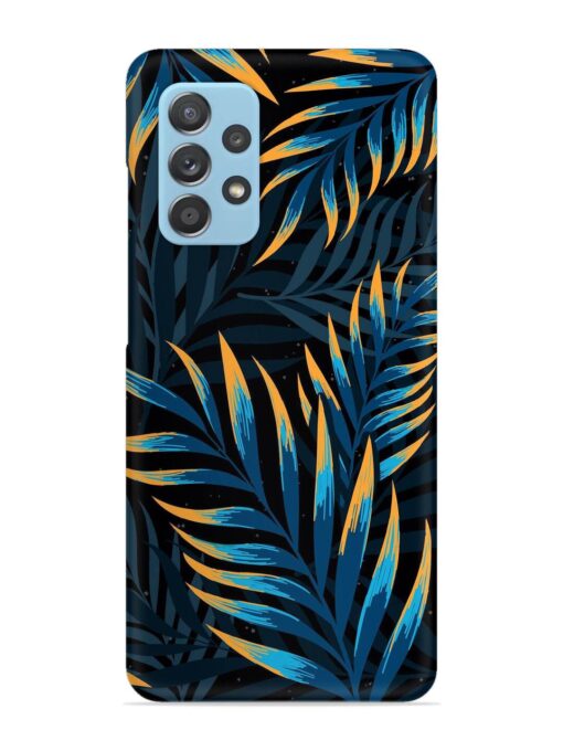 Abstract Leaf Art Snap Case for Samsung Galaxy A73 (5G)