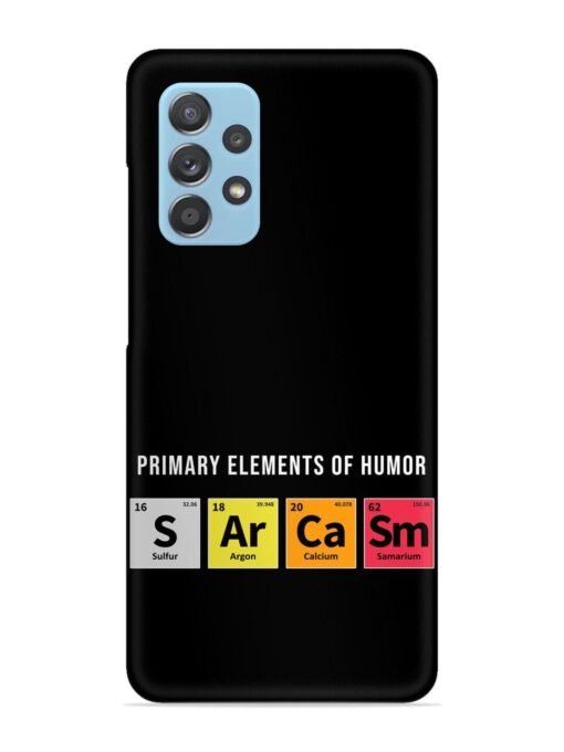 Primary Elements Humor Snap Case for Samsung Galaxy A73 (5G) Zapvi