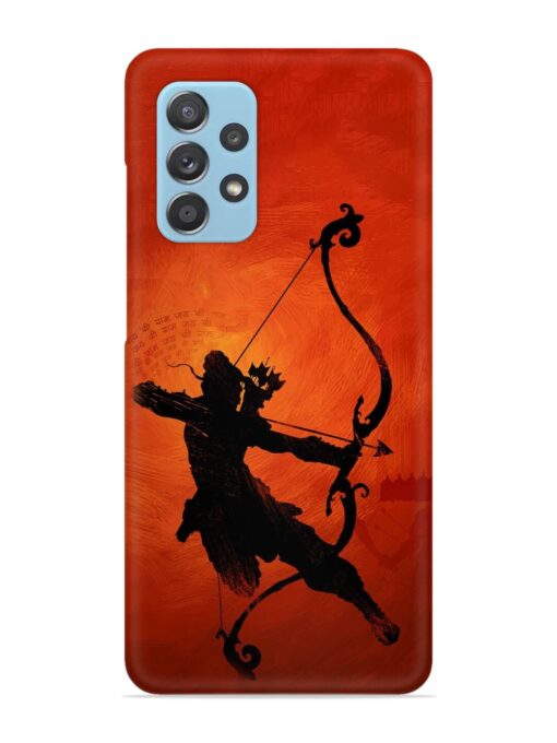 Illustration Lord Rama Snap Case for Samsung Galaxy A73 (5G) Zapvi