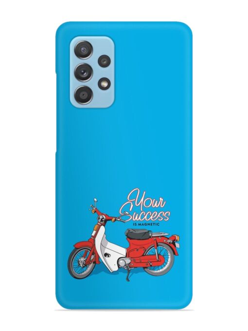 Motorcycles Image Vector Snap Case for Samsung Galaxy A73 (5G) Zapvi