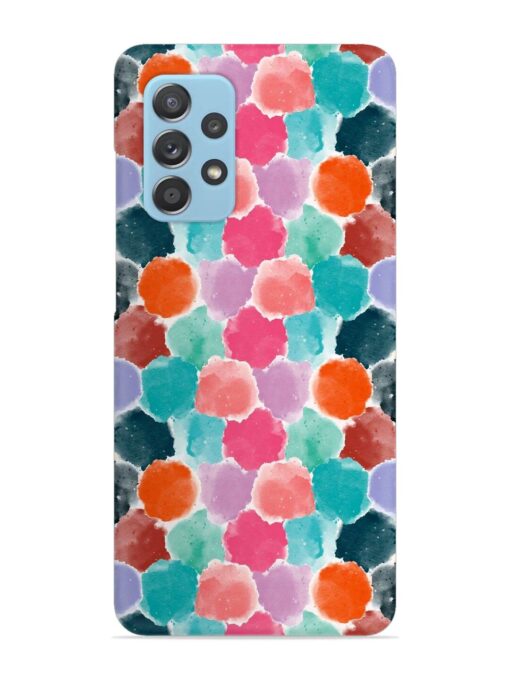 Colorful Seamless Pattern Snap Case for Samsung Galaxy A73 (5G) Zapvi