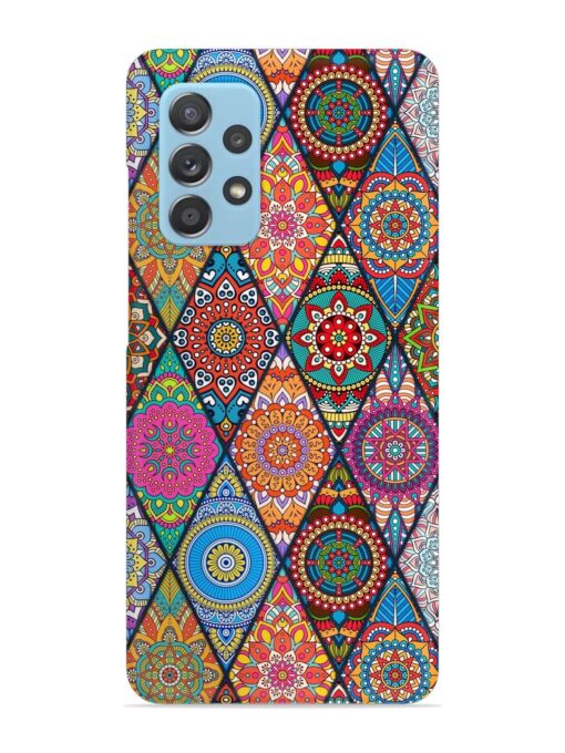 Seamless Tile Pattern Snap Case for Samsung Galaxy A73 (5G)