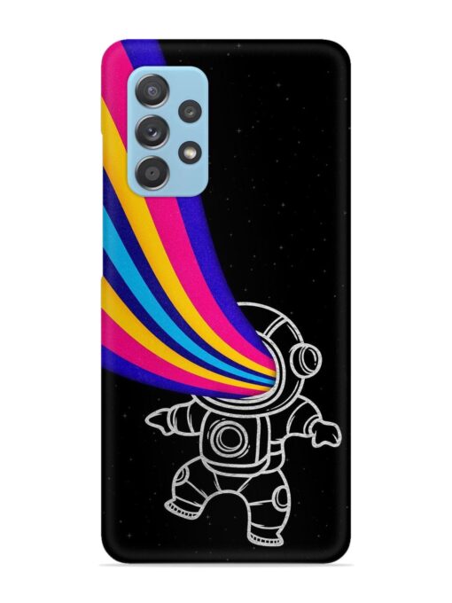 Astronaut Snap Case for Samsung Galaxy A73 (5G) Zapvi