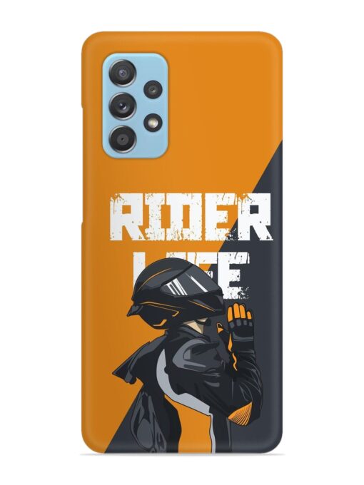 Rider Life Snap Case for Samsung Galaxy A73 (5G) Zapvi