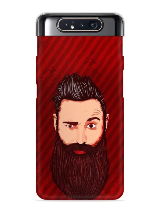 Beardo Man Snap Case for Samsung Galaxy A80 Zapvi