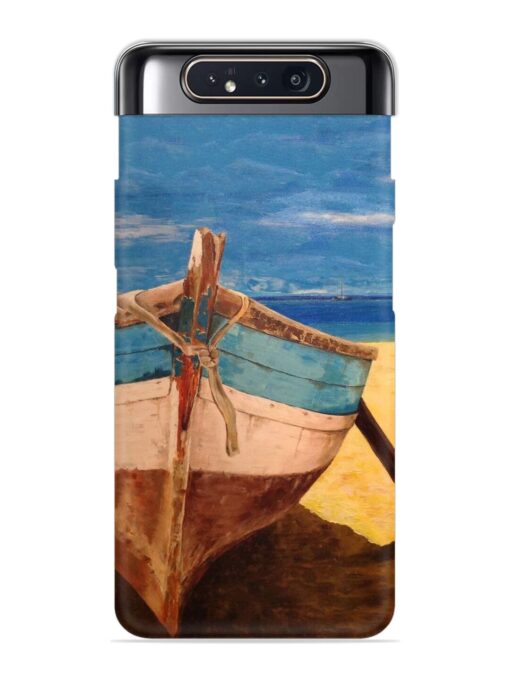 Canvas Painting Snap Case for Samsung Galaxy A80