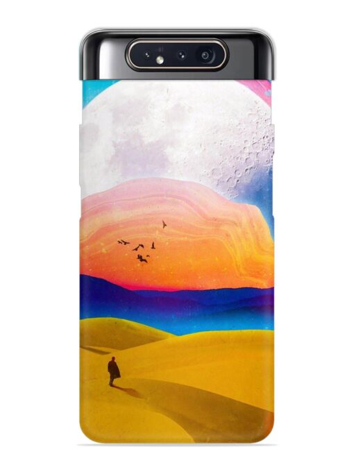 Sandy Desert Snap Case for Samsung Galaxy A80 Zapvi