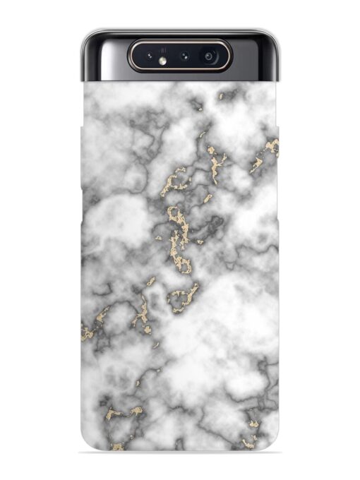 Gray And Gold Marble Snap Case for Samsung Galaxy A80