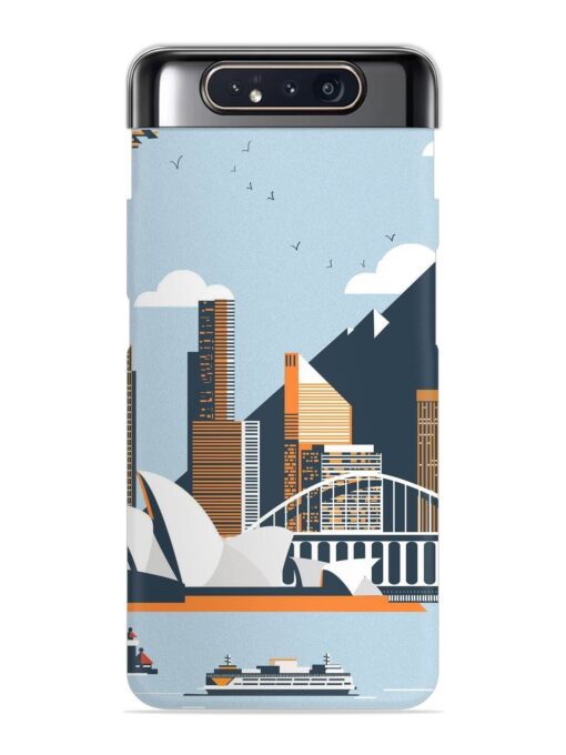 Sydney Opera Landscape Snap Case for Samsung Galaxy A80 Zapvi