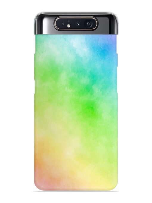 Watercolor Mixture Snap Case for Samsung Galaxy A80 Zapvi