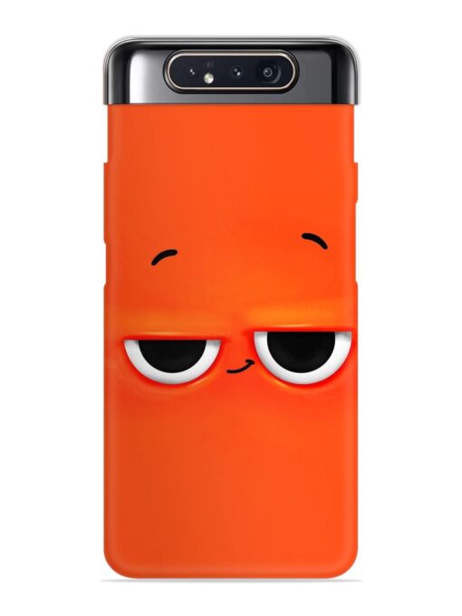 Smiley Face Snap Case for Samsung Galaxy A80 Zapvi