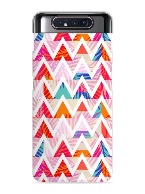 Abstract Triangle Background Snap Case for Samsung Galaxy A80