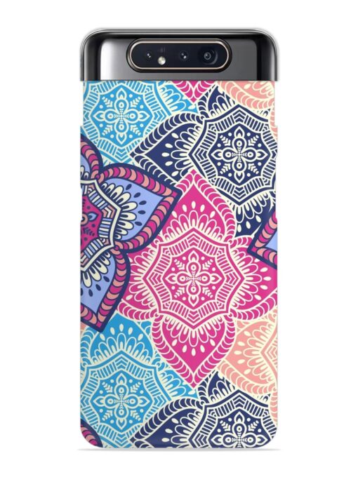 Ethnic Floral Seamless Snap Case for Samsung Galaxy A80