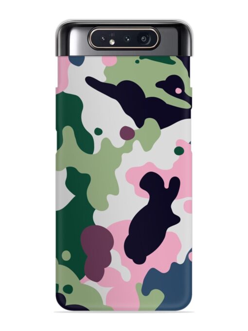 Seamless Funky Camouflage Snap Case for Samsung Galaxy A80