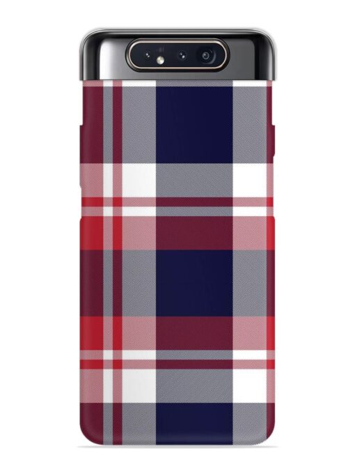 Classic Plaid Tartan Snap Case for Samsung Galaxy A80 Zapvi