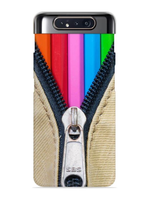 Zip In Color Snap Case for Samsung Galaxy A80 Zapvi