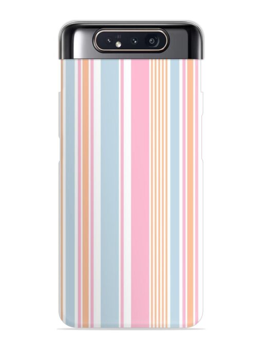 Stripe Seamless Pattern Snap Case for Samsung Galaxy A80