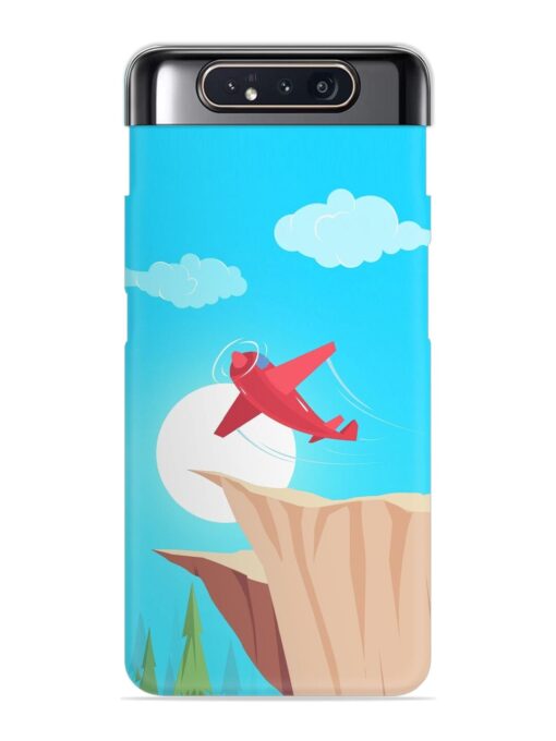 Small Planes In Flight Snap Case for Samsung Galaxy A80