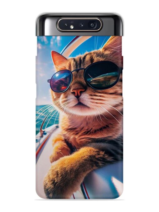 Cat In Style Snap Case for Samsung Galaxy A80