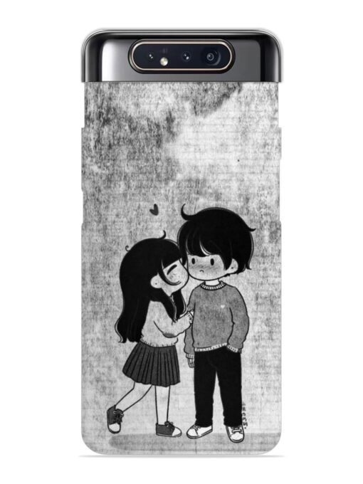 Couple Love Highlights Snap Case for Samsung Galaxy A80