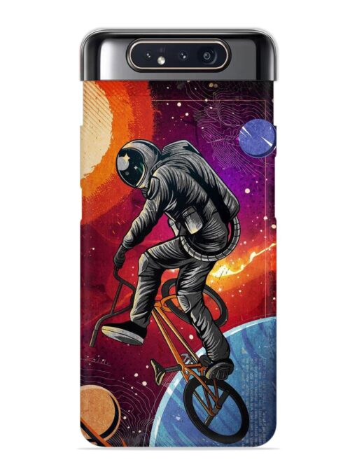 Super Eclipse Bmx Bike Snap Case for Samsung Galaxy A80