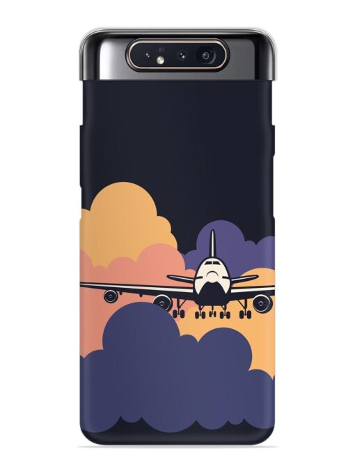 Aeroplane vector Snap Case for Samsung Galaxy A80 Zapvi