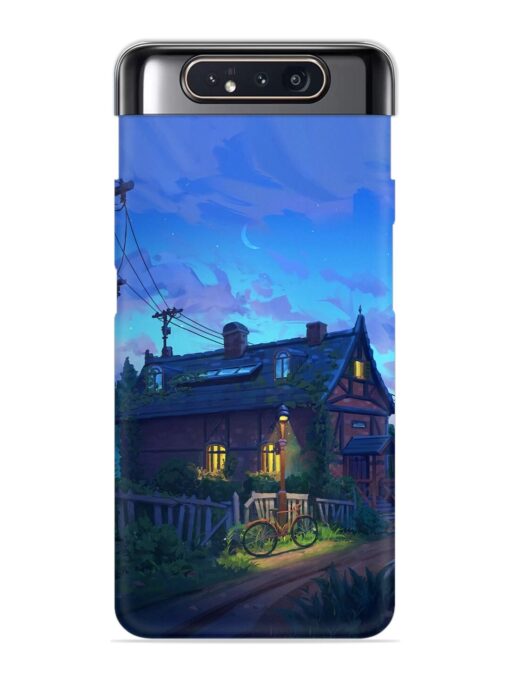 Beautiful Village House Snap Case for Samsung Galaxy A80