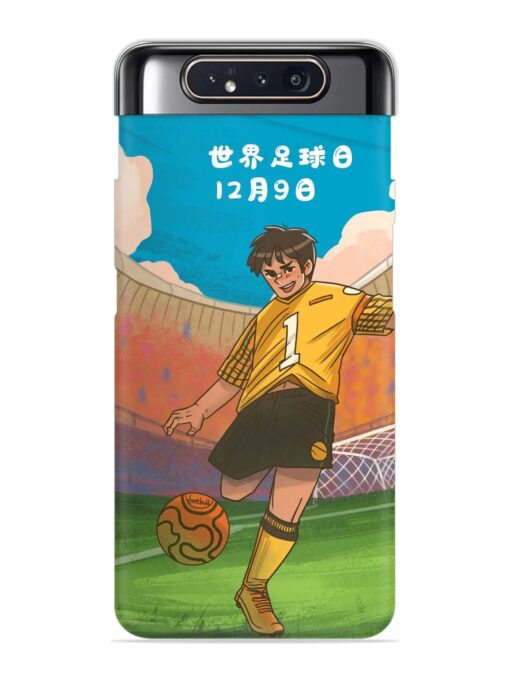 Soccer Kick Snap Case for Samsung Galaxy A80