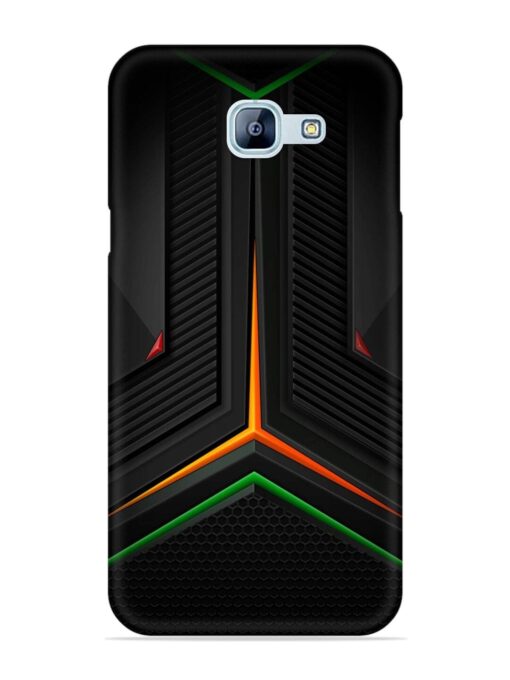 Orange Triangle Light Snap Case for Samsung Galaxy A8 (2016) Zapvi