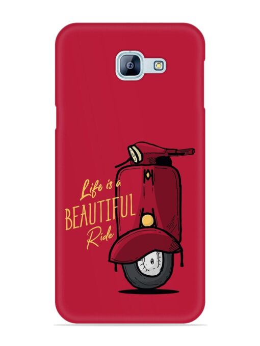 Life Is Beautiful Rides Snap Case for Samsung Galaxy A8 (2016)