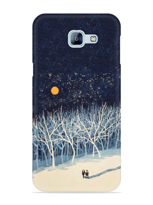 Full Moon Snowshoe Tour Snap Case for Samsung Galaxy A8 (2016) Zapvi