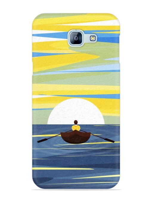 Rowing Person Ferry Paddle Snap Case for Samsung Galaxy A8 (2016) Zapvi