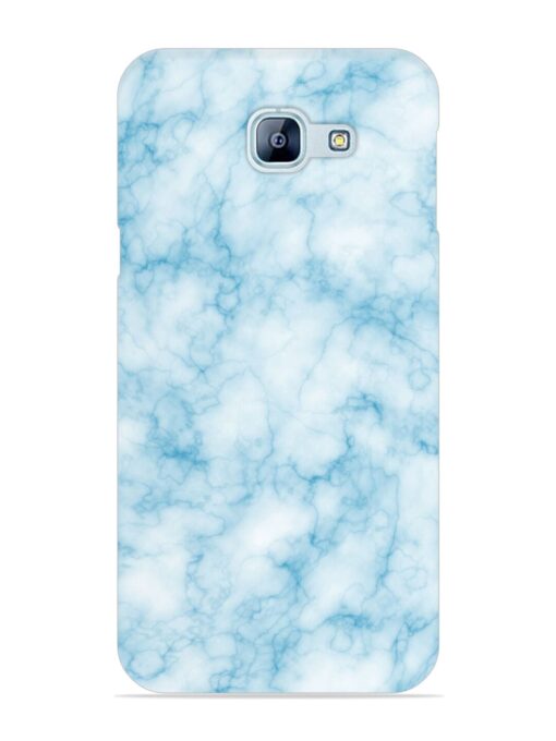 Blue White Natural Marble Snap Case for Samsung Galaxy A8 (2016)