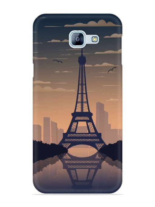 France Paris Eiffel Tower Gradient Snap Case for Samsung Galaxy A8 (2016) Zapvi