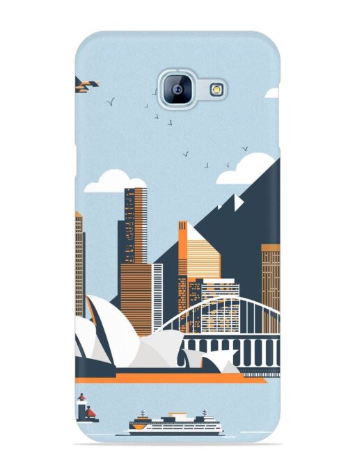 Sydney Opera Landscape Snap Case for Samsung Galaxy A8 (2016) Zapvi