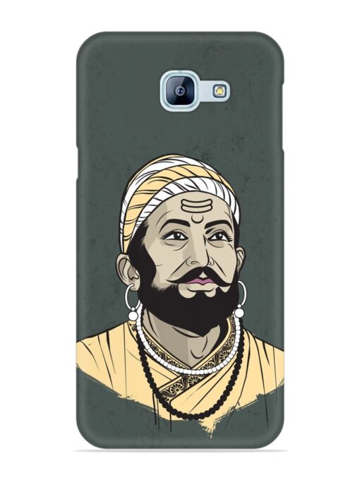 Shivaji Maharaj Vector Art Snap Case for Samsung Galaxy A8 (2016)