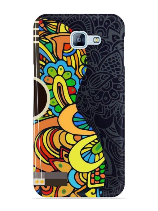 Guitar Vector Art Snap Case for Samsung Galaxy A8 (2016)