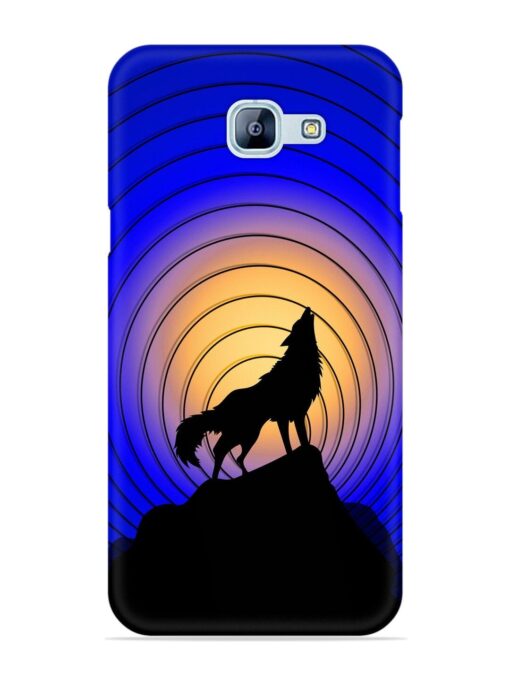 Fox Roaring Design Snap Case for Samsung Galaxy A8 (2016)