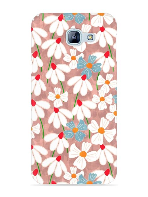 Abstract Petal Flowers Snap Case for Samsung Galaxy A8 (2016)