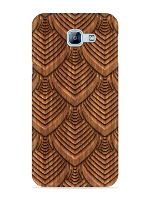 Carved Pattern On Snap Case for Samsung Galaxy A8 (2016)