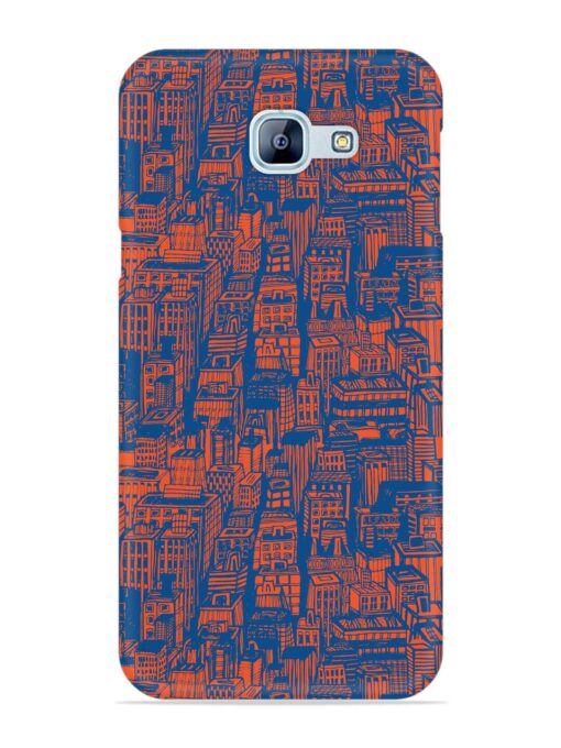 Hand Drawn Seamless Snap Case for Samsung Galaxy A8 (2016)