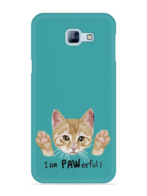 Typography Slogan Cat Snap Case for Samsung Galaxy A8 (2016) Zapvi