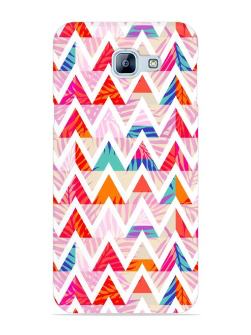 Abstract Triangle Background Snap Case for Samsung Galaxy A8 (2016)